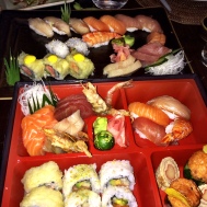 Buddha Bar Sushi sashimi platter